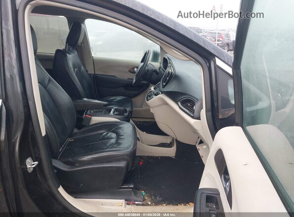 2C4RC1BG0HR507626 2017 CHRYSLER PACIFICA Black Vista interior delantera