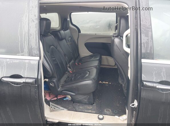 2C4RC1BG0HR507626 2017 CHRYSLER PACIFICA Black Vista de la etiqueta del VIN