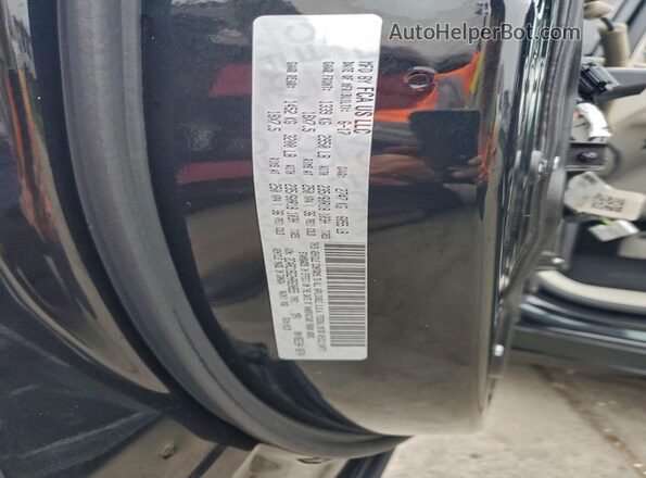 2C4RC1BG2HR820855 2017 CHRYSLER PACIFICA Black Widok naklejki z numerem VIN