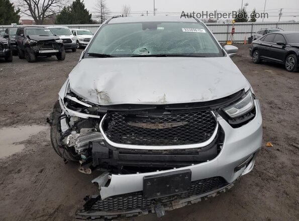 2C4RC1BG2NR219828 2022 CHRYSLER PACIFICA Silver წინა ხედი