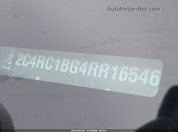 2C4RC1BG4RR165468 2024 CHRYSLER PACIFICA White Widok komory silnika