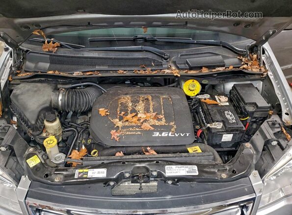 2C4RC1BG5GR287852 2016 CHRYSLER TOWN Gray Vista del compartimento del motor
