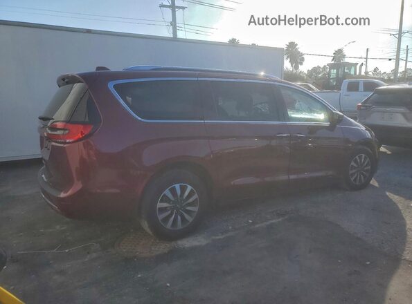 2C4RC1BG5MR502786 2021 CHRYSLER PACIFICA Burgundy Trasero derecho