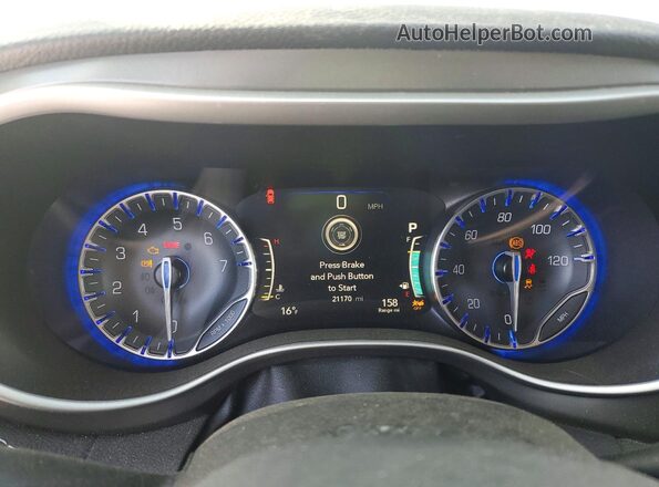 2C4RC1BG6PR539849 2023 CHRYSLER PACIFICA White Սարքավորումների վահանակի տեսք