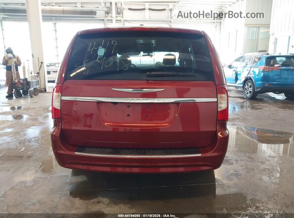 2C4RC1BG7GR199434 2016 CHRYSLER TOWN & COUNTRY Red 