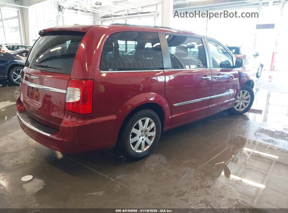 2C4RC1BG7GR199434 2016 CHRYSLER TOWN & COUNTRY Red უკანა მარჯვენა