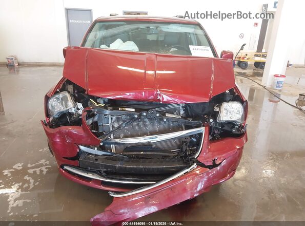 2C4RC1BG7GR199434 2016 CHRYSLER TOWN & COUNTRY Red წინა ხედი