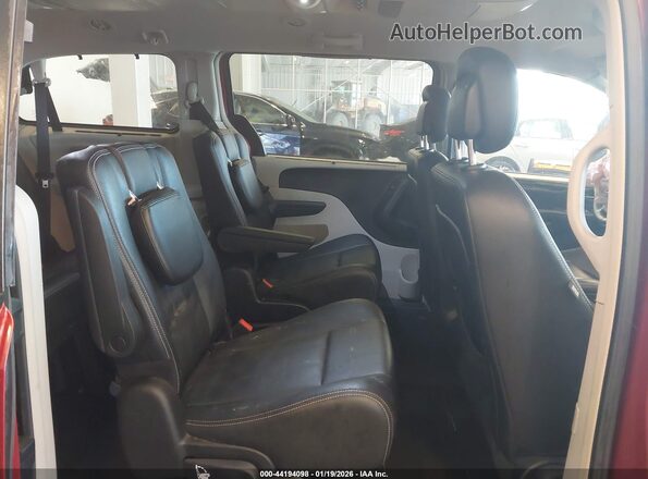 2C4RC1BG7GR199434 2016 CHRYSLER TOWN & COUNTRY Red VIN კოდის სტიკერის ხედი