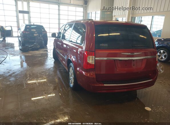 2C4RC1BG7GR199434 2016 CHRYSLER TOWN & COUNTRY Red უკანა მარცხენა
