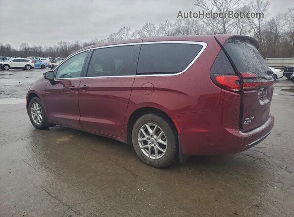 2C4RC1BG7PR501126 2023 CHRYSLER PACIFICA Burgundy Trasero izquierdo