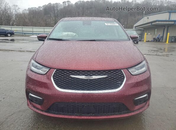 2C4RC1BG7PR501126 2023 CHRYSLER PACIFICA Burgundy Vista frontal