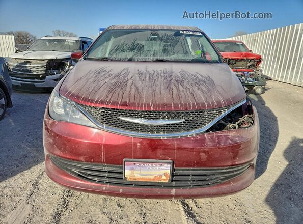 2C4RC1CG3HR598177 2017 CHRYSLER PACIFICA Burgundy Front view