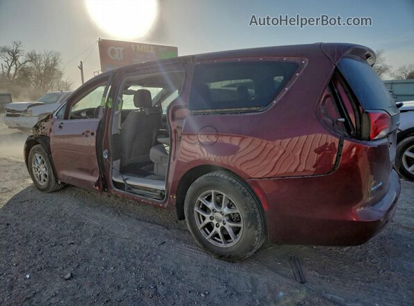 2C4RC1CG3HR598177 2017 CHRYSLER PACIFICA Burgundy Rear left