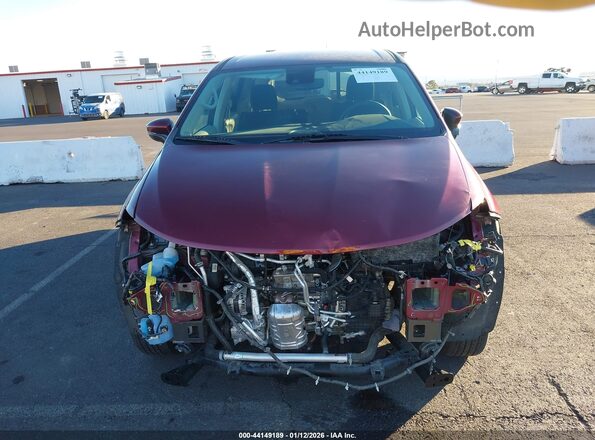 2C4RC1CG3PR513255 2023 CHRYSLER VOYAGER Red Widok zestawu wskaźników