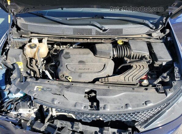2C4RC1CG4LR131178 2020 CHRYSLER VOYAGER Blue ძრავის განყოფილების ხედი