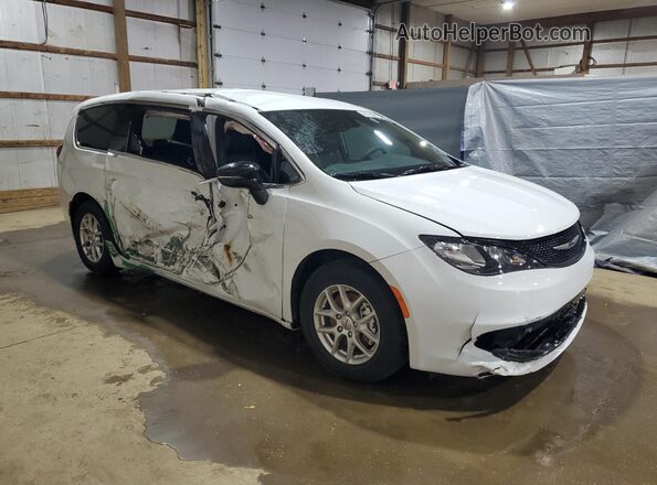 2C4RC1CG5SR535007 2025 CHRYSLER VOYAGER White Przód prawy