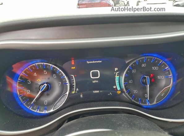 2C4RC1CG5SR607856 2025 CHRYSLER VOYAGER White Widok zestawu wskaźników