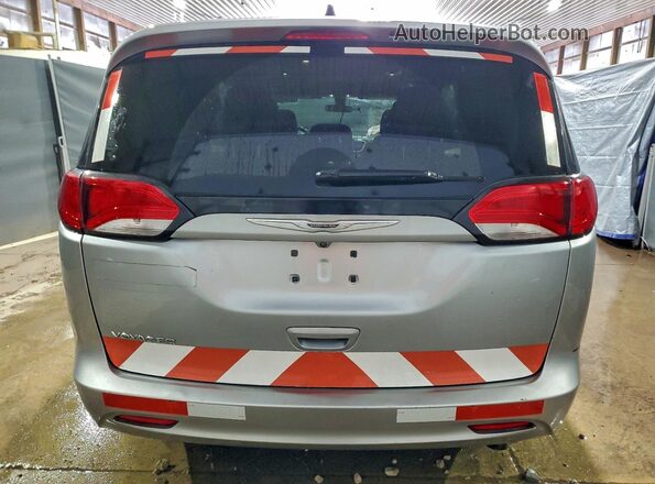 2C4RC1CG8MR580283 2021 CHRYSLER VOYAGER Silver Հետևի տեսք