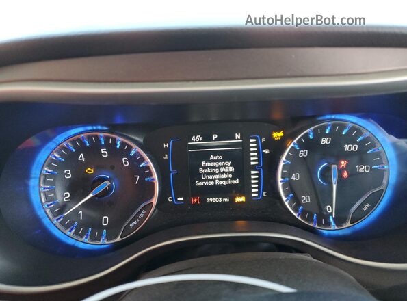 2C4RC1CGXPR551050 2023 CHRYSLER VOYAGER White Widok zestawu wskaźników