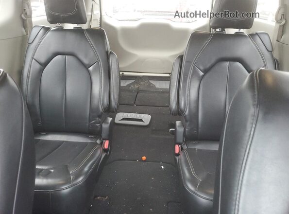 2C4RC1DG1LR163939 2020 CHRYSLER VOYAGER Blue Widok tylnych siedzeń