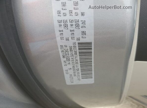 2C4RC1DG1LR163939 2020 CHRYSLER VOYAGER Blue Widok naklejki z numerem VIN