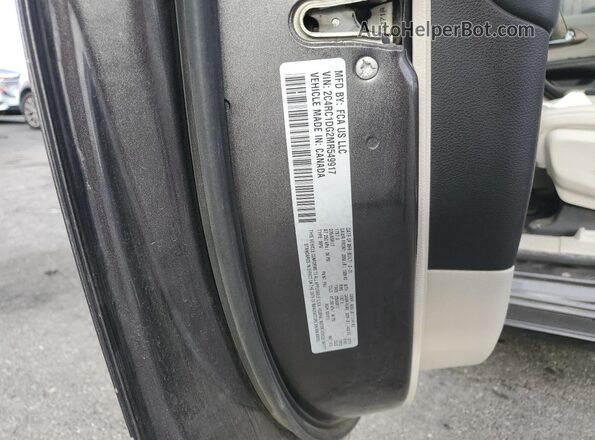 2C4RC1DG2MR549917 2021 CHRYSLER VOYAGER Gray 360 interior view