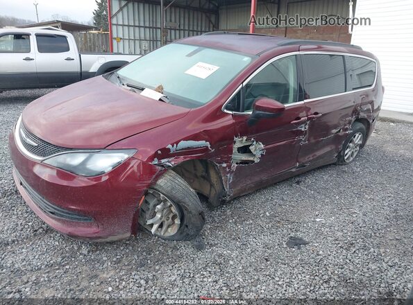 2C4RC1DG7LR163654 2020 CHRYSLER VOYAGER Burgundy Przód lewy