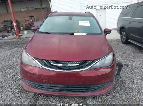 2C4RC1DG7LR163654 2020 CHRYSLER VOYAGER Burgundy Widok zestawu wskaźników