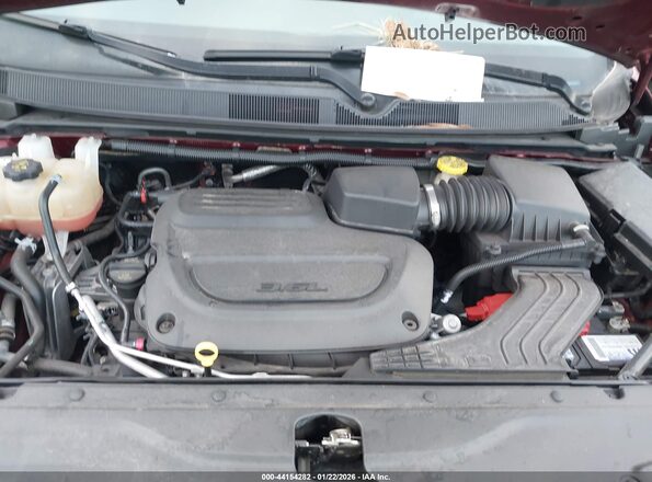 2C4RC1DG7LR163654 2020 CHRYSLER VOYAGER Burgundy Widok z tyłu