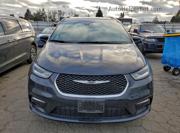 2C4RC1FG6NR187749 2022 CHRYSLER PACIFICA Black Դիմացի տեսք