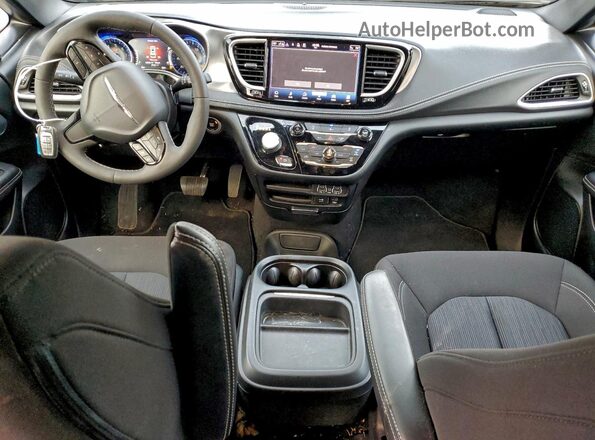 2C4RC1FG6NR187749 2022 CHRYSLER PACIFICA Black Առջևի վահանակի տեսք