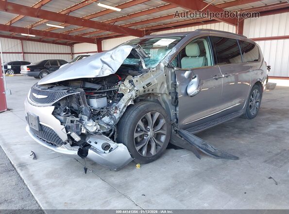 2C4RC1GG1HR504517 2017 CHRYSLER PACIFICA Silver Передня ліва чверть