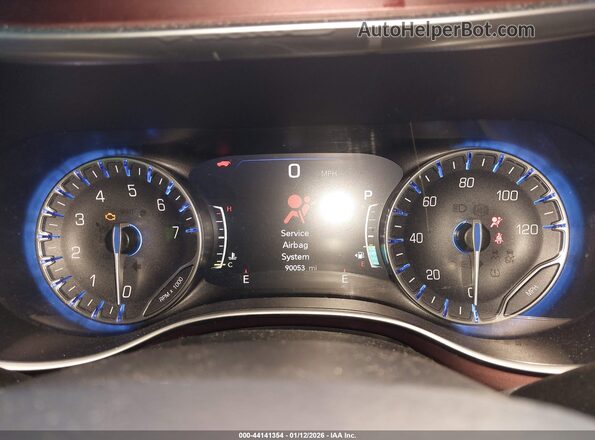 2C4RC1GG1HR504517 2017 CHRYSLER PACIFICA Silver Вид задніх сидінь