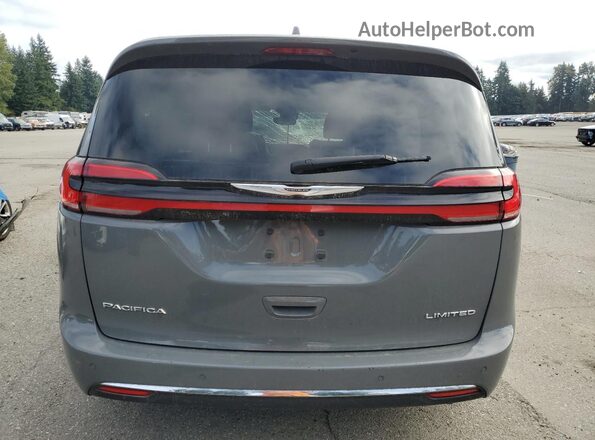 2C4RC1GG8NR162558 2022 CHRYSLER PACIFICA Серый Вид сзади