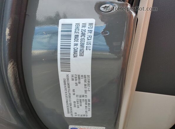 2C4RC1GG8NR162558 2022 CHRYSLER PACIFICA Серый Панорамный вид салона 360°