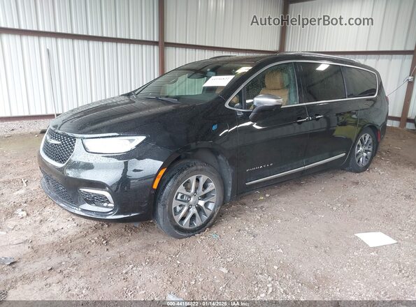2C4RC1N74NR100397 2022 CHRYSLER PACIFICA Black Przód lewy