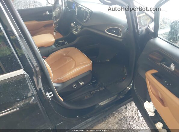 2C4RC1N74NR100397 2022 CHRYSLER PACIFICA Black Widok wnętrza z przodu