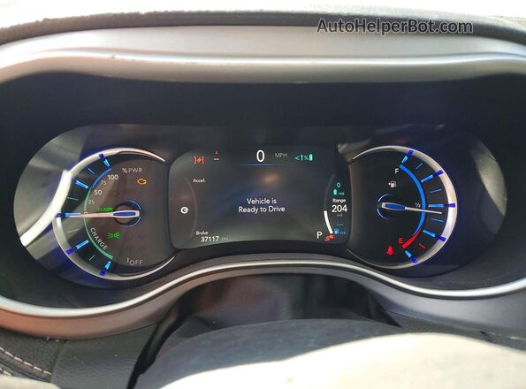 2C4RC1S79RR158421 2024 CHRYSLER PACIFICA White Вид щитка приладів
