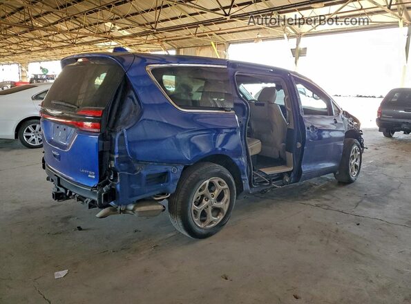 2C4RC3GG2MR523325 2021 CHRYSLER PACIFICA Blue უკანა მარჯვენა