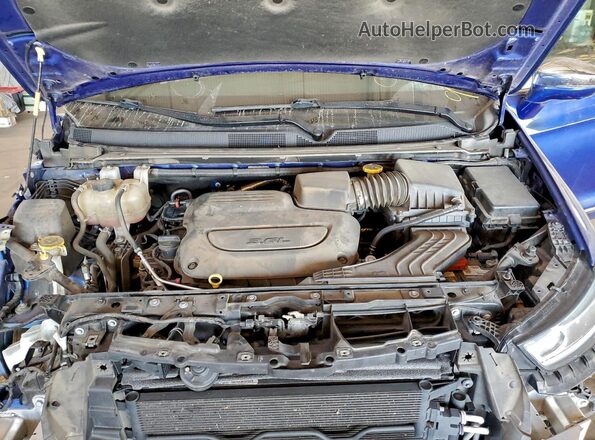 2C4RC3GG2MR523325 2021 CHRYSLER PACIFICA Blue ძრავის განყოფილების ხედი