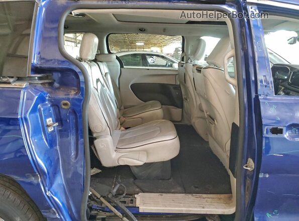 2C4RC3GG2MR523325 2021 CHRYSLER PACIFICA Blue უკანა სალონის ხედი