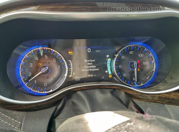2C4RC3GG2MR523325 2021 CHRYSLER PACIFICA Blue ხელსაწყოთა პანელის ხედი