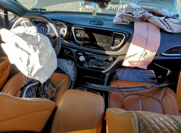 2C4RC3PG9NR180367 2022 CHRYSLER PACIFICA Черный Вид панели приборов