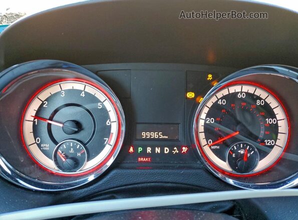 2C4RDGCG0LR207611 2020 DODGE GRAND Gray Widok zestawu wskaźników