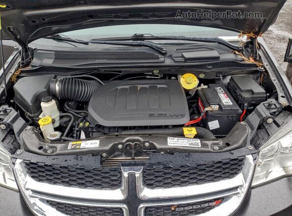 2C4RDGCG0LR207611 2020 DODGE GRAND Gray Widok komory silnika