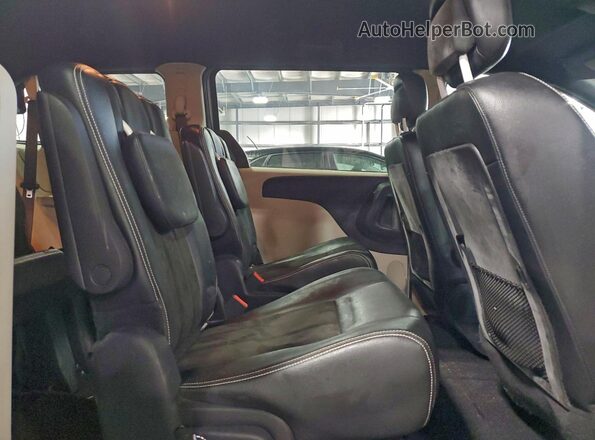 2C4RDGCG1LR236695 2020 DODGE GRAND Silver Вид задньої частини салону