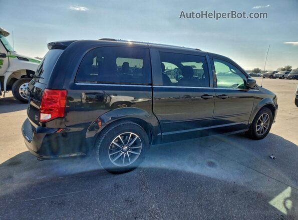 2C4RDGCG2HR715165 2017 DODGE CARAVAN Black Przód prawy