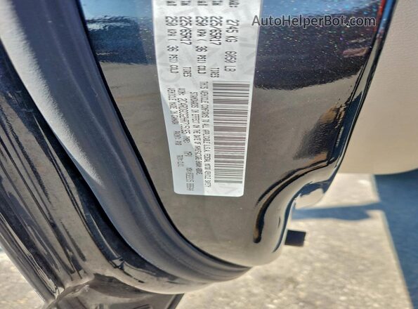 2C4RDGCG2HR715165 2017 DODGE CARAVAN Black Widok wnętrza 360 stopni