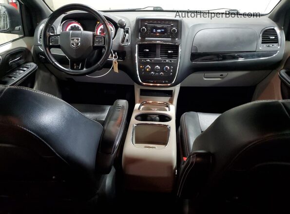 2C4RDGCG4HR562207 2017 DODGE GRAND White წინა პანელის ხედი