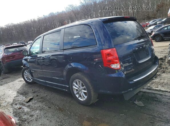 2C4RDGCG5GR256650 2016 DODGE GRAND Blue Rear left